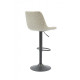 Bar chair Vetro VT-B-104 artificial nubuck color gray antique