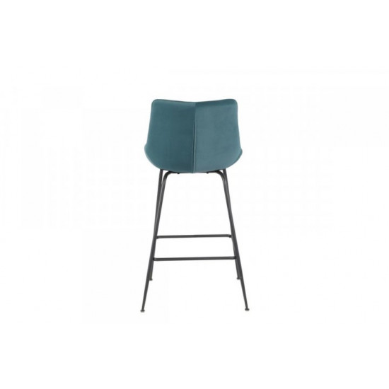 Half-bar chair Vetro VT-В-140-1 corduroy color azure