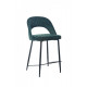 Semi-bar stool VetroMebel B-125 emerald