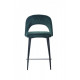 Semi-bar stool VetroMebel B-125 emerald