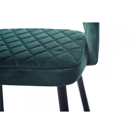 Semi-bar stool VetroMebel B-125 emerald