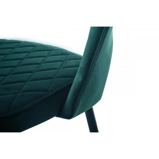 Semi-bar stool VetroMebel B-125 emerald