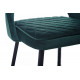 Semi-bar stool VetroMebel B-125 emerald