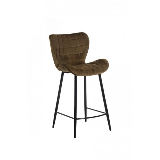 Semi-bar stool Vetro Mebel B-22 cappuccino