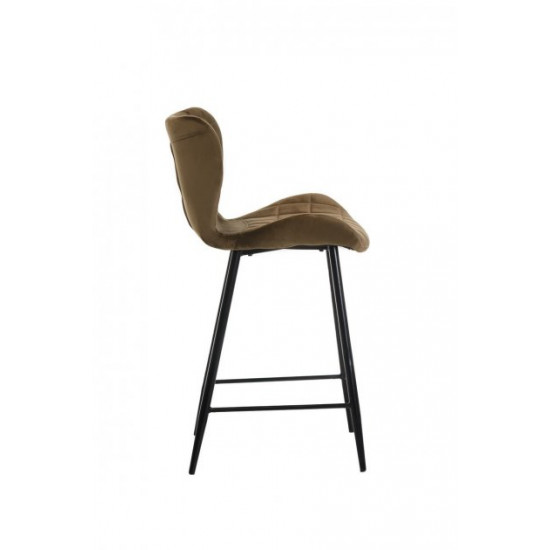 Semi-bar stool Vetro Mebel B-22 cappuccino