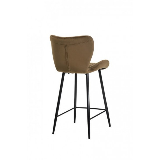 Semi-bar stool Vetro Mebel B-22 cappuccino