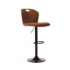 Bar chair artificial leather Vetro Mebel B-102 brandy