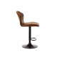 Bar chair artificial leather Vetro Mebel B-102 brandy