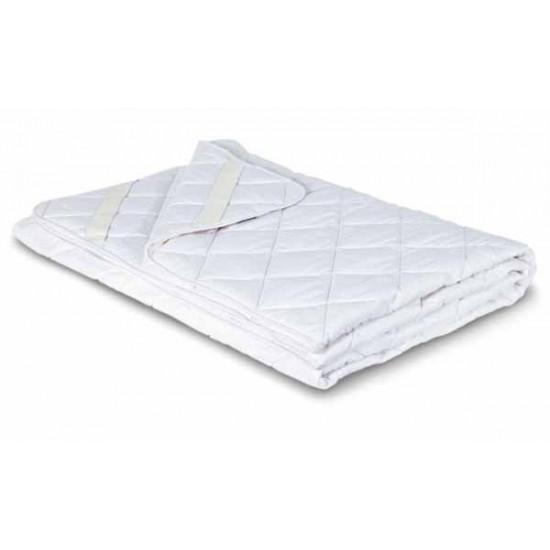 Quilted mattress cover Delight Relax 70x200 cm White (MP.RL200-1)