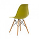 Chair Vetro M-05 (M-05) lime plastic legs beech wood 52x47x83