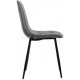 Chair Vetro Mebel M-01-3 Gray velvet (M-01-3- gray velvet)