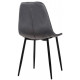 Chair Vetro Mebel M-01-3 Gray velvet (M-01-3- gray velvet)