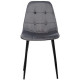 Chair Vetro Mebel M-01-3 Gray velvet (M-01-3- gray velvet)