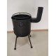 Stove for cauldron. Stove for a cauldron 30 cm, + removable short chimney