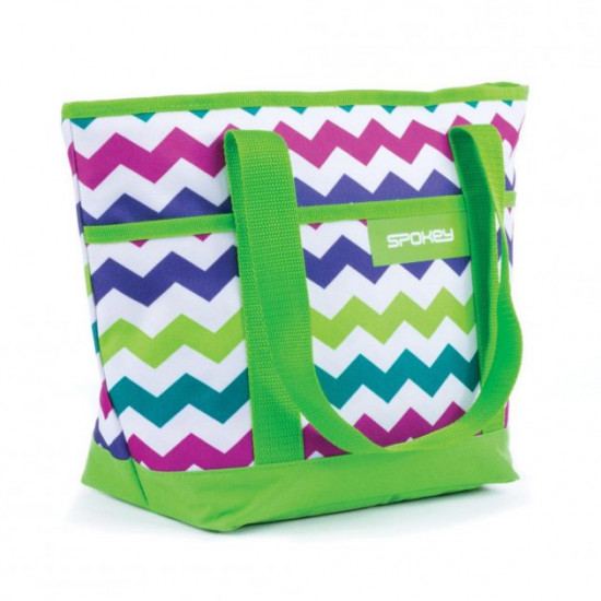 Beach thermal bag Spokey Acapulco White-green (839587)