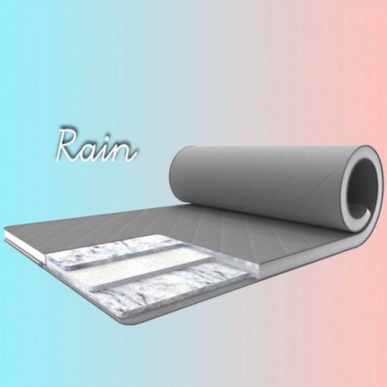 Thin mattress Family Sleep Rain 145x190 cm