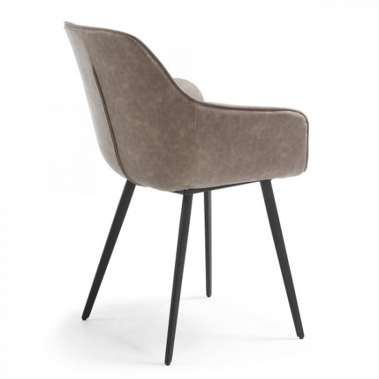 Chair La Forma AMINY CC0253UE85 Gray-beige