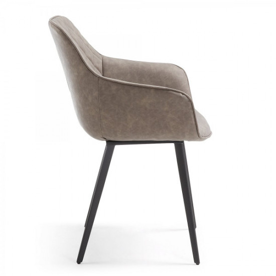 Chair La Forma AMINY CC0253UE85 Gray-beige