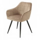 Chair Vetro M-62 (M-62) cappuccino corduroy/velor legs black 450x700x8350