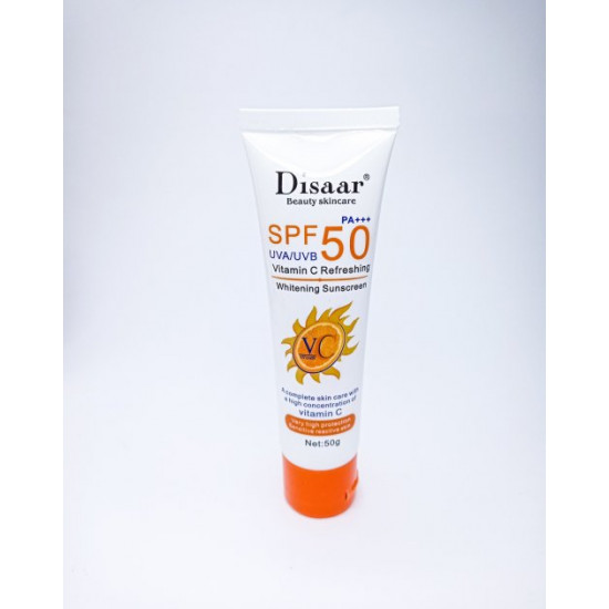  Крем солнцезащитный Disaar Vitamin C Refreshing SPF 50 PA+++ Sunscreen, Famous Care