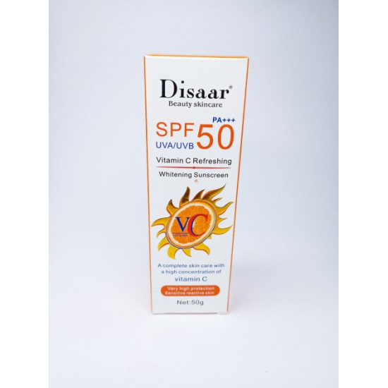  Крем солнцезащитный Disaar Vitamin C Refreshing SPF 50 PA+++ Sunscreen, Famous Care