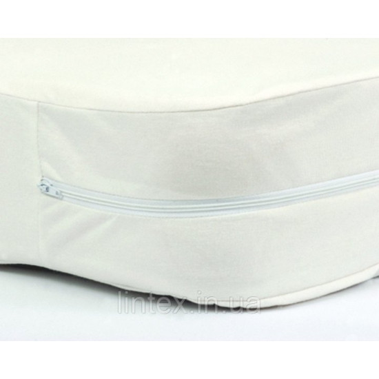 Spring mattress cover, size 160x200x20 cm, cream