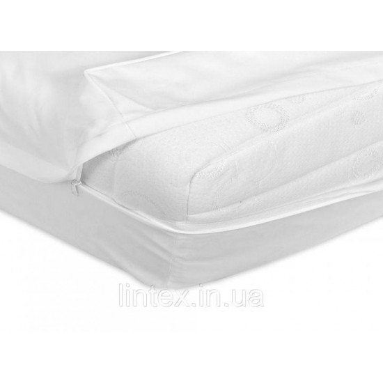 Spring mattress cover, size 160x200x20 cm, cream