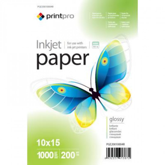 Папір PrintPro 10x15 (PGE20010004R). 54078