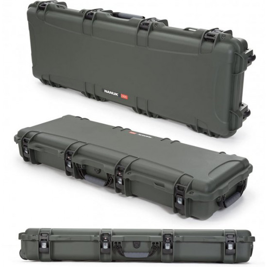  Водонепроницаемый пластиковый кейс с пеной Nanuk Case 990 With Foam Olive (990-1006)