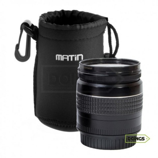 Lens Case - Matin M: 88mm x 130mm (clip on and snap hook)