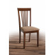 Wooden chair with backrest Mix Furniture Milan walnut