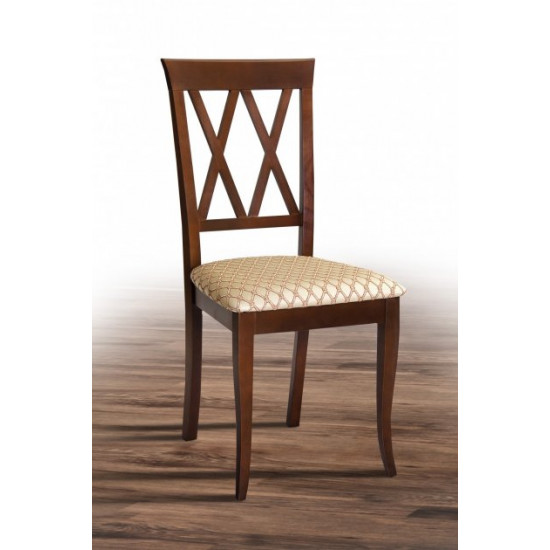 Wooden chair with backrest Mix Furniture Venice walnut