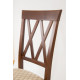 Wooden chair with backrest Mix Furniture Venice walnut