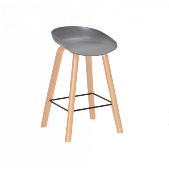 Bar stool Konor BAR 75 Onder Mebli Gray 21