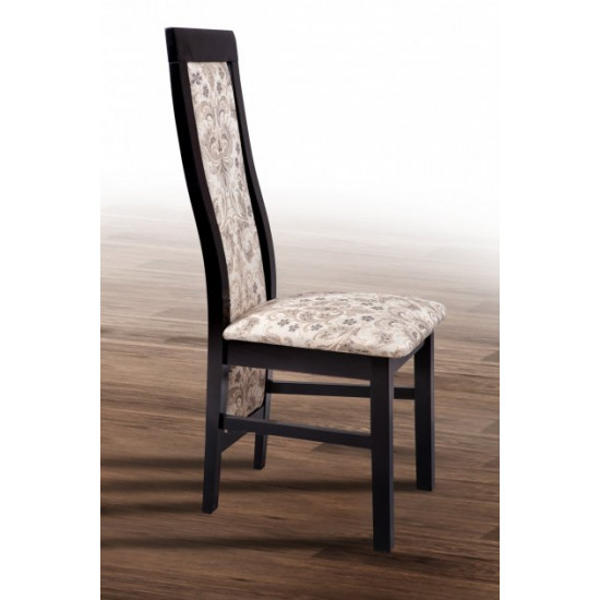 Wooden chair with backrest Mix Furniture Catherine wenge - chocolate