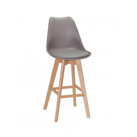 Bar stool Milan BAR 75 Onder Mebli Gray 23