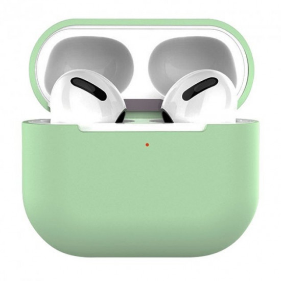  Мятный силиконовый Чехол для наушников AirPods 3 QA Case