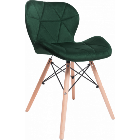 Chair GT Racer X-D28 Plus Velvet Dark Green