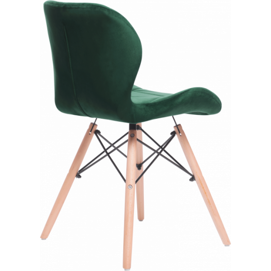 Chair GT Racer X-D28 Plus Velvet Dark Green