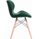 Chair GT Racer X-D28 Plus Velvet Dark Green