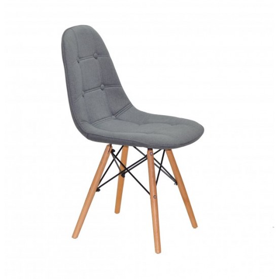 Chair Alex Viscose Onder Mebli Gray K-11