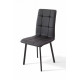 Wooden chair with soft back Mix Furniture Trinity black