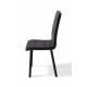 Wooden chair with soft back Mix Furniture Trinity black