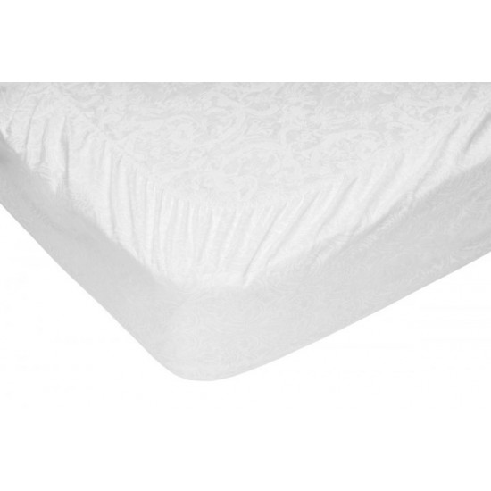 Mattress cover DOTINEM FOURSIDE SOFT with edge 90x200x25 (216927)