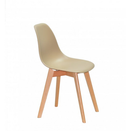 Chair Nik D Onder Mebli Beige 06