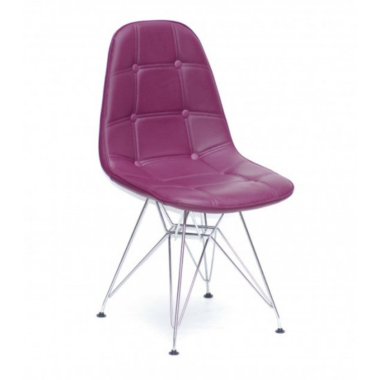 Chair Alex CH-ML Eco leather Onder Mebli Purple 61