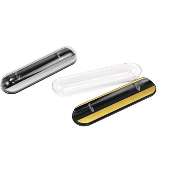 Plastic pen case SKCB010G/SKCB010S silver