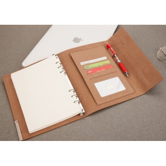 Notebook diary smart paper with reusable washable paper