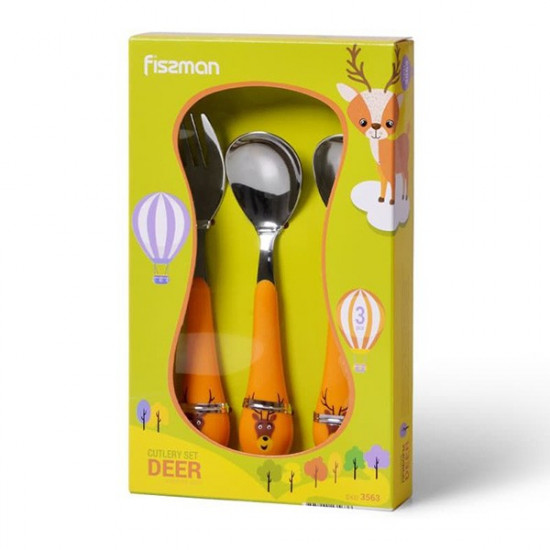 Cutlery set Fissman Deer 3 pieces 3563