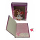 Notebook for girls with a lock 16.5x13x3.5 cm 30734A